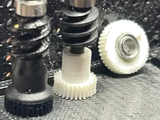 scx30 worm gear adapter :)