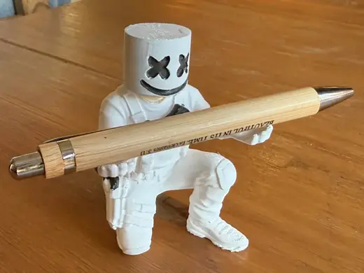 Marshmello Fortnite Pen Holder