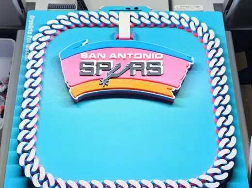 The San Antonio Spurs Hype Chain - Fiesta Retro