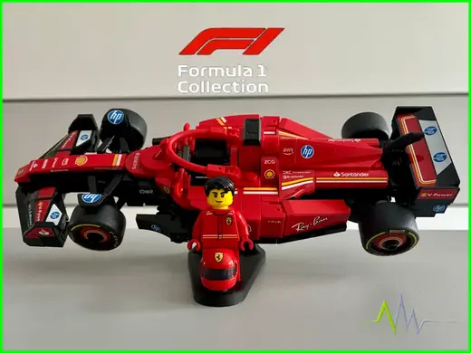 F1 Speed Champions Angled Stand with Figure