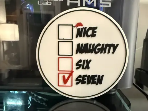 NICE - NAUGHTY - SIX - SEVEN COASTER