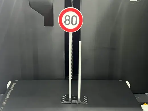 Verkehrszeichen 274-80: Zulässige Höchstgeschw