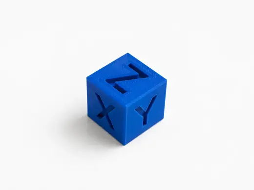 XYZ Calibration Cube