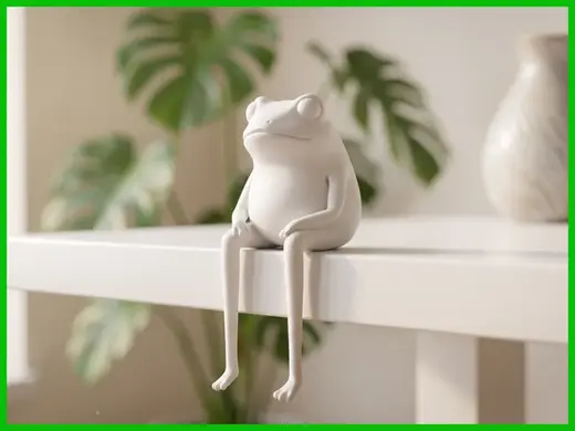 Sitting Frog