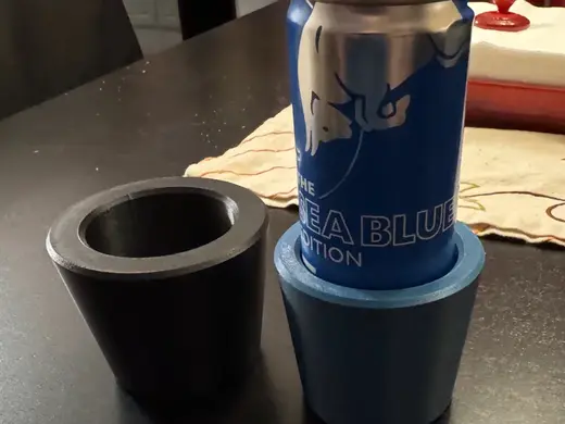 Red Bull Cup Holder Sleeve (Fits Ford C-Max, more)
