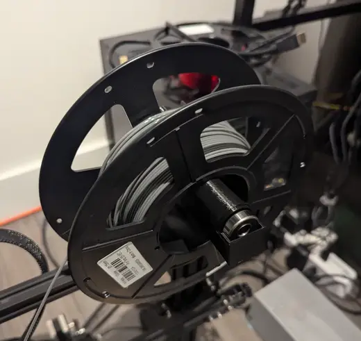 Ender 3 PRO bearing filament holder