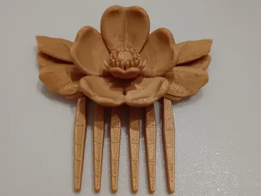 Flower Hair Comb