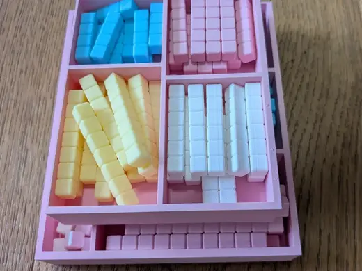 Montessori Number Sticks - 5-color optimized