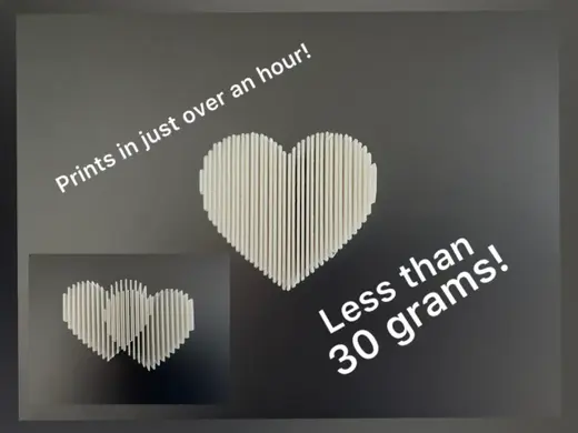 Quantum heart fidget toy