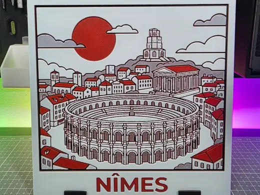 Nîmes - Hueforge - 4 Colors