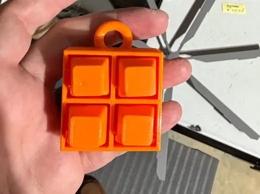 4 Button Keychain Clicker