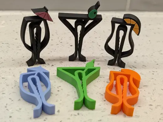 Bag clip - bag clamp - cocktail clips