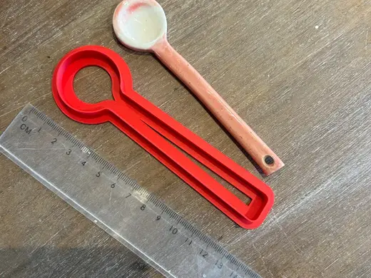 Spoon cutter ceramics pottery