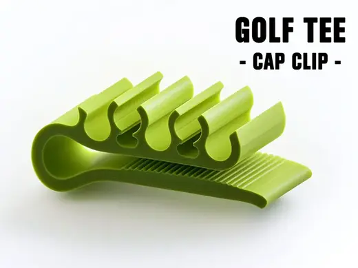 Golf Tee Cap Clip 2.0