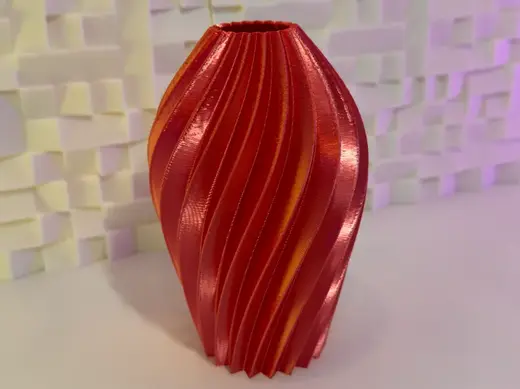 Modern Spiral Vase