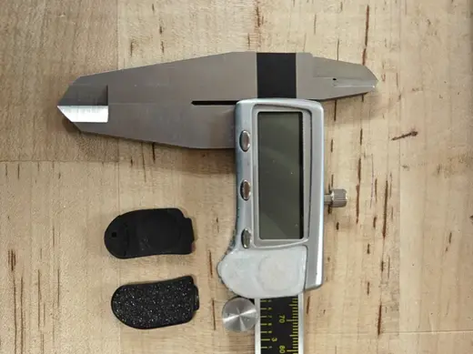 Carrera caliper battery cover