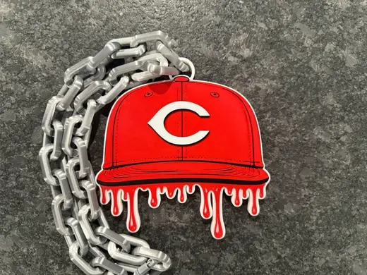 Cincinnati Reds Drip Baseball Cap Hype Chain