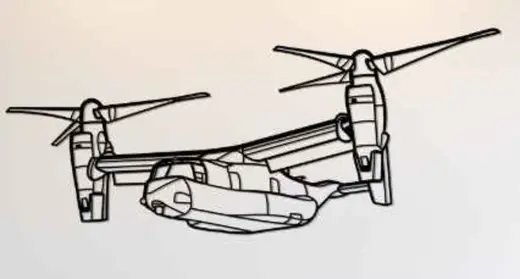 Bell Boeing CV-22B Osprey Wall Art