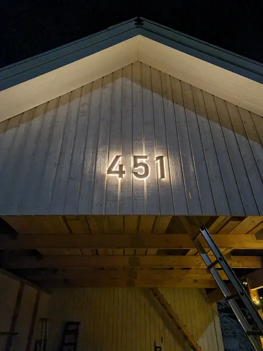 LED House Numbers - V1 (19cm, 24cm, and 29cm)