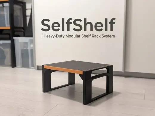 SelfShelf | Heavy-Duty Modular Shelf Rack System