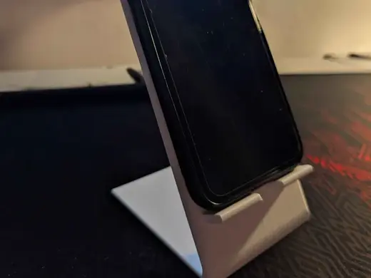 Minimalist Phone Stand | Vertical Print Textures