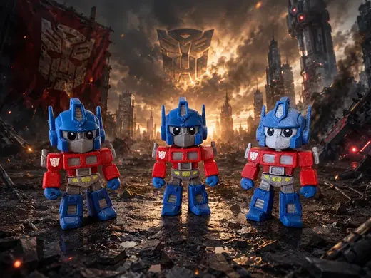 Optimus Prime articulating Transformer