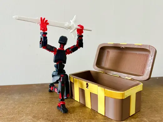 Treasure Chest and Jewelry Box
