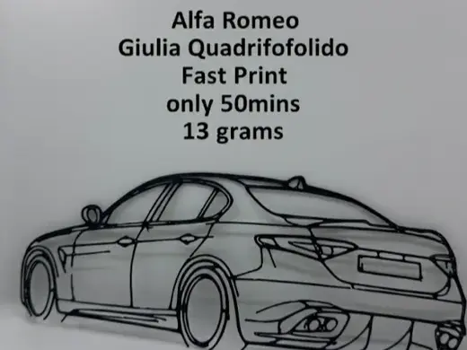 Alfa Romeo Giulia Quadrifoglio Silhouette