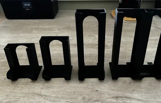 Simple 18650 Battery Holder (4 sizes!)