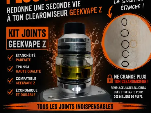 Kit joints TPU pour GeekVape Z Tank