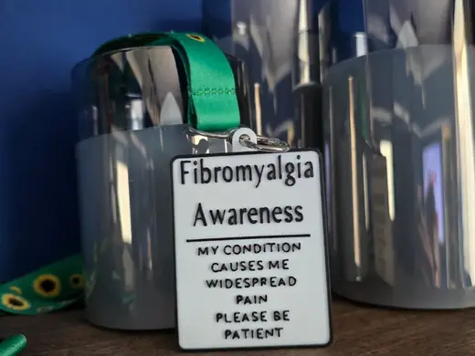 Fibromyalgia lanyard awareness hidden disability