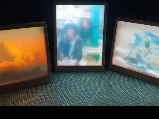 音乐相框灯