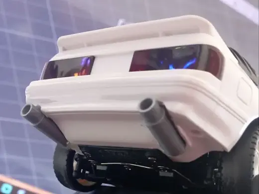 exhaust for 1 18 scale drift car