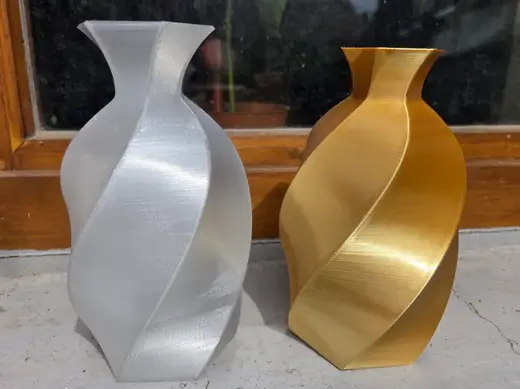 Vase (no 1.) - (PETG) Watertight, strong vase