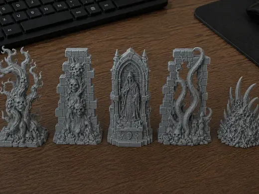 Signs of corruption terrain pack