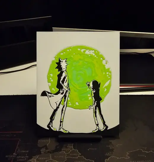 Rick and Morty - HueForge