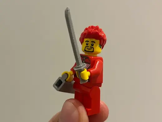 Giyu Tomioka’s Nichirin Sword & Sheath for LEGOs