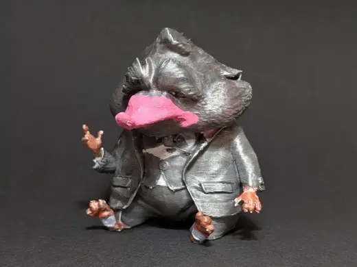 Mr. Big - Zootopia Shrew Boss ( 3D Coloring )