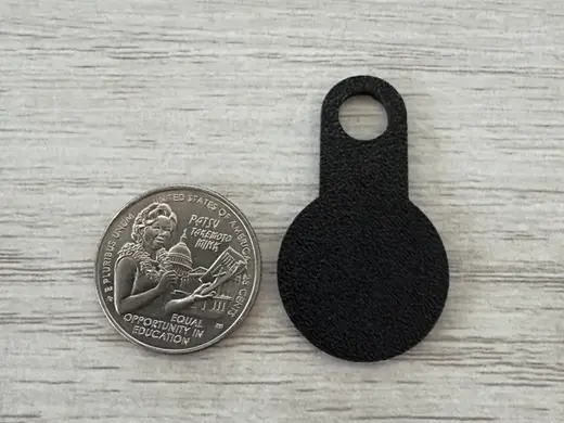 Shopping Cart Keychain Quarter- One Color