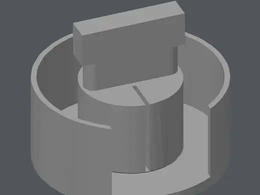 Tape Measure Holder with Large Grip (Larger Hands)