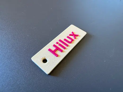 Toyota Hilux Keychain