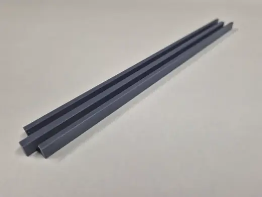 Glass/Perspex sliding rail track 4mm