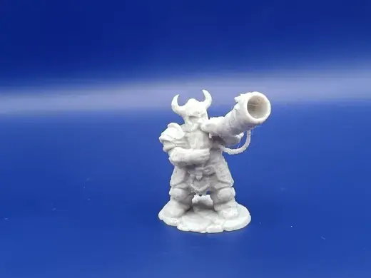 Dwarf Horn Blowing Miniature