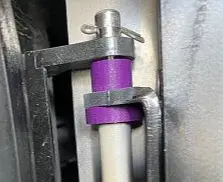 Newmar coach (RV) cargo door spacers