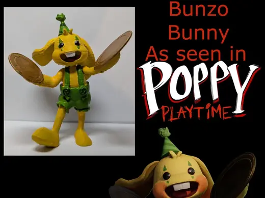 Bunzo Bunny from Poppy Playtime