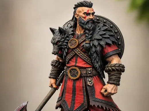 Hrothar Wolfsbane - Viking warrior