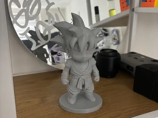 Chibi Goku Statue | Epic Anime Desk Decor
