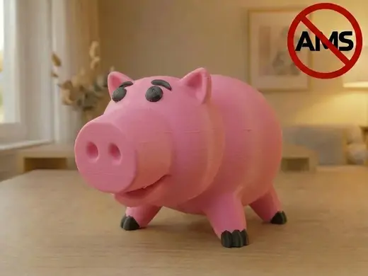 Hamm – Toy Story Figurine (AMS + No AMS Versions)