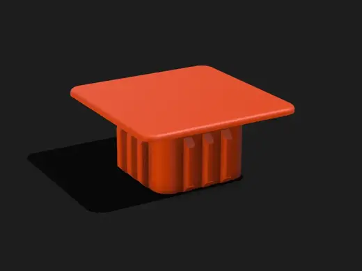 Заглушка для фаркопа. Trailer hitch cover