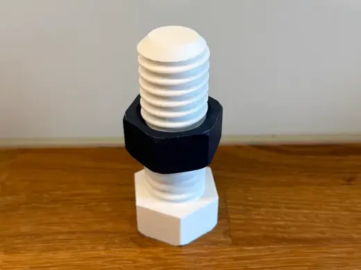 Giant Nut & Bolt Fidget Toy